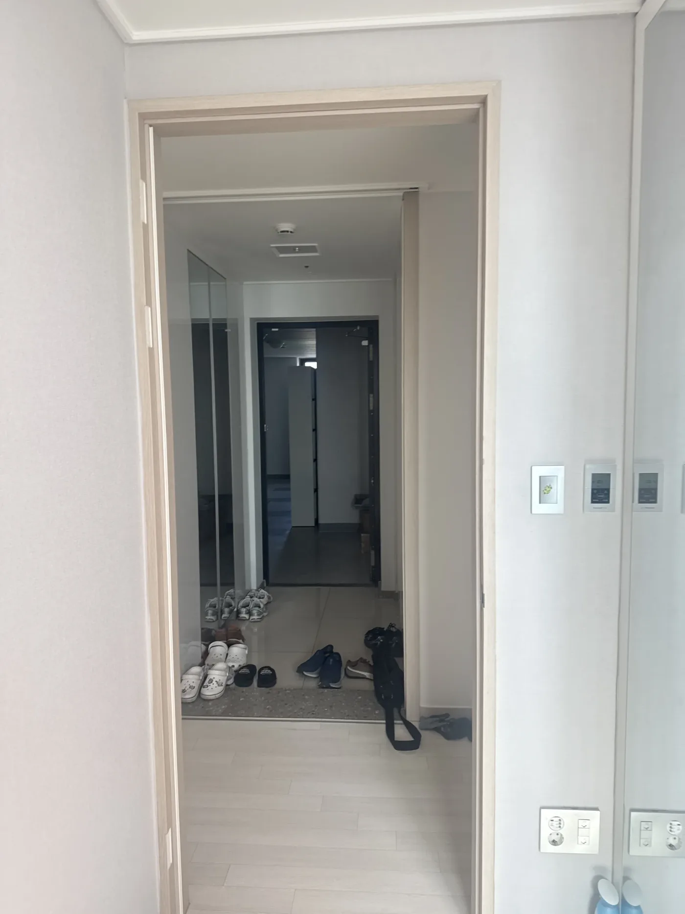 방문 신규 설치 시공 전 사진