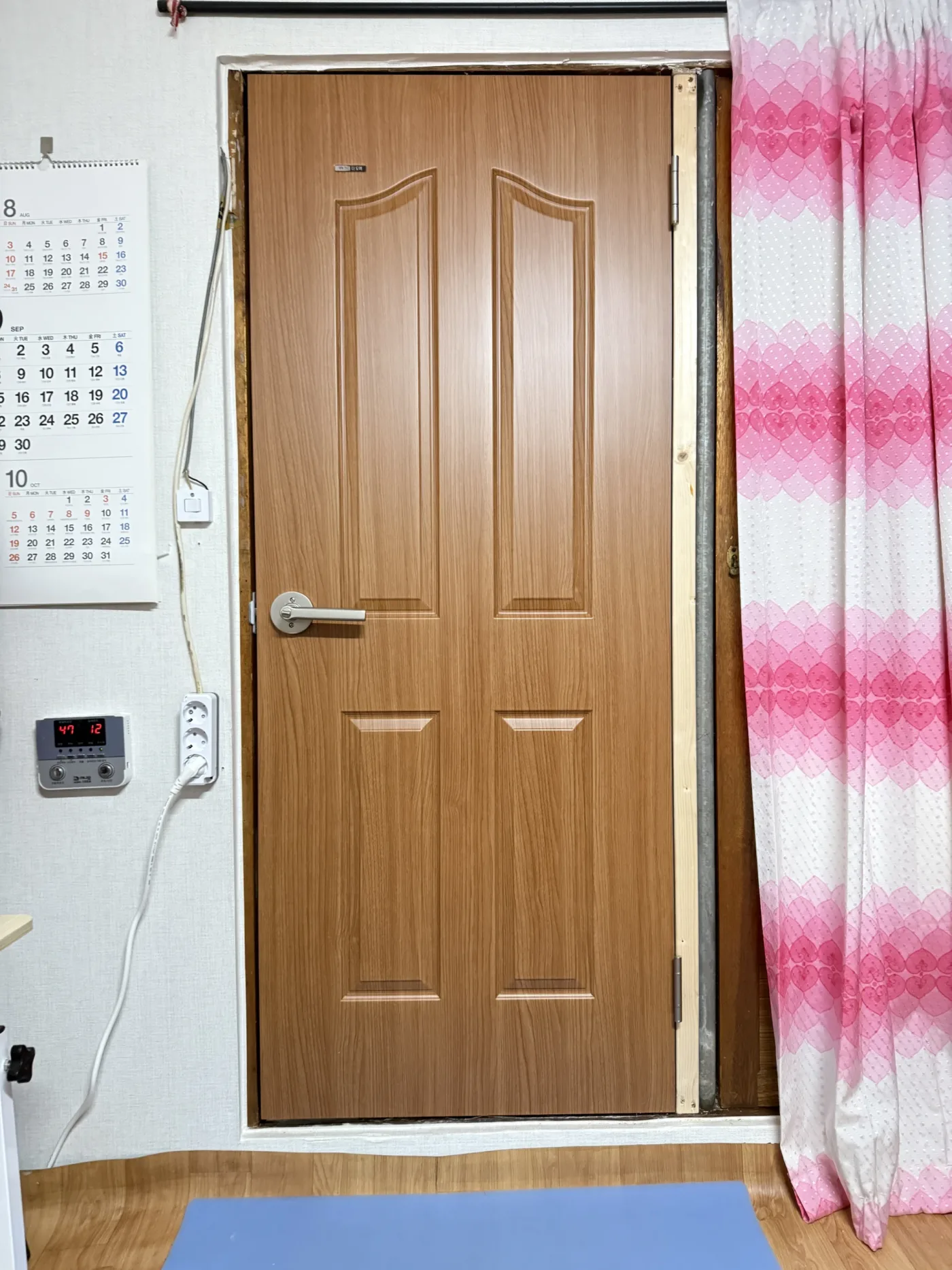 오래된 문 교체 실제 시공사진